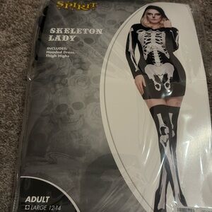 Costume Skull women's costume size Large 12-14